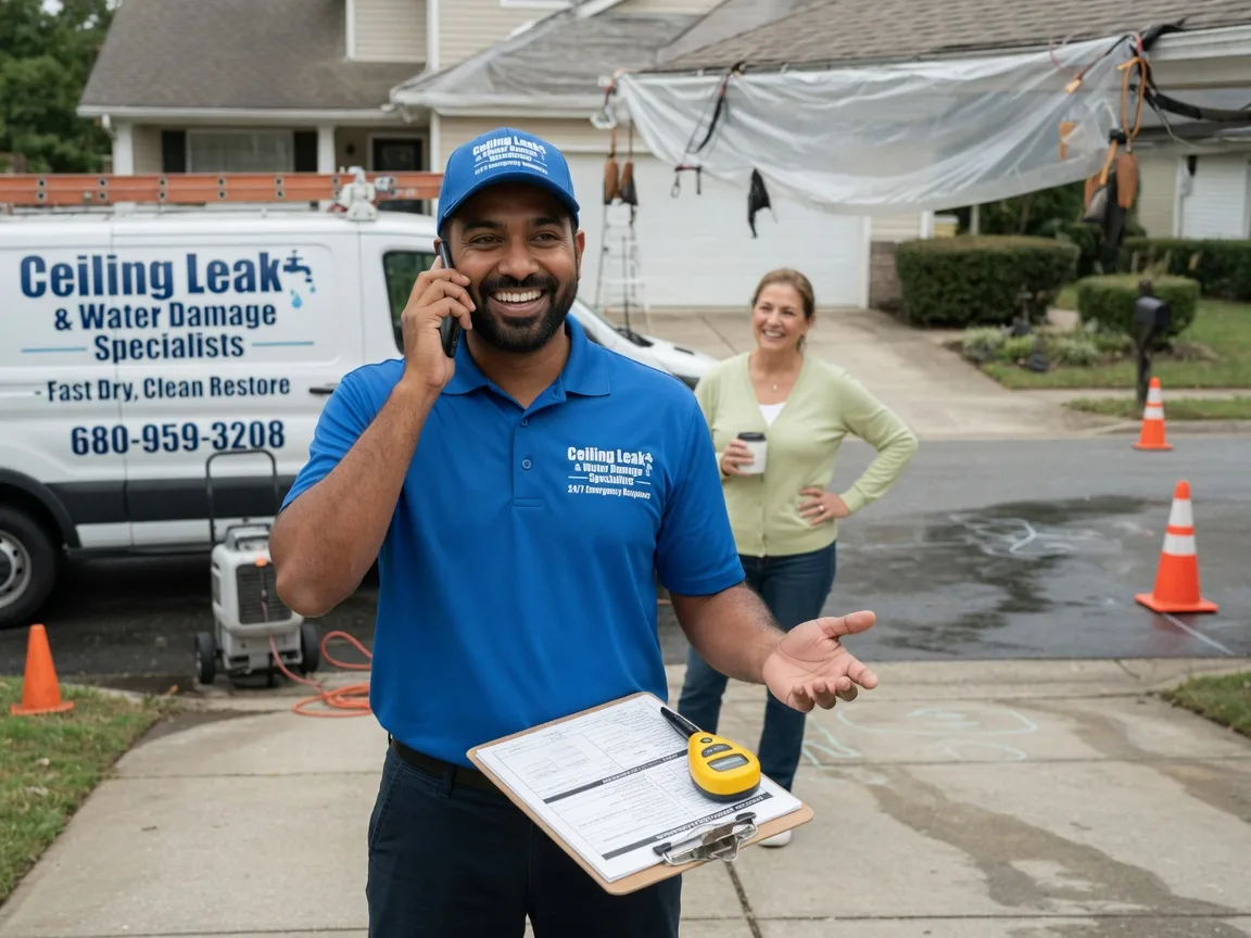 Ceiling Leak Cleanup Goodwin, AR FAQs